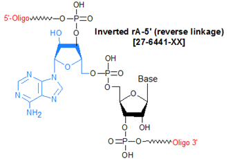 picture of Inverted rA (reverse linkage)